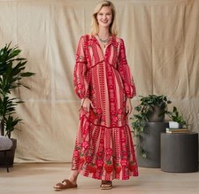 $349 NWT Farm Rio Strawberry Daiquiri Pineapple Dress, NWT, Small