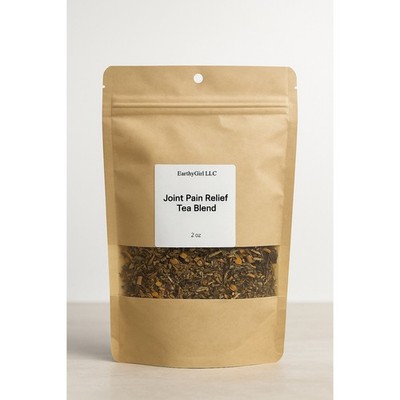 EarthyGirl LLC Joint Pain Relief Tea Blend Organic Ingredients 2 oz