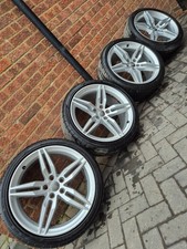 AUDI A5 S5 19" ALLOYS WHEELS & TYRES Rims 8w0601025am GENUINE A4 S4 Sport 4x