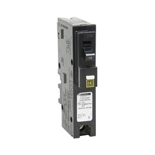 Square D HOM115PCAFIC 3 Pack 15Amp 120V Homeline Plug-On Neutral Single-Pole CAF