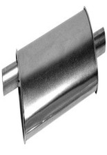 Walker Soundfx Universal 18101 Universal Exhaust Muffler 2 Inlet Id 2 Outlet Walker Soundfx Universal 18101 Universal Exhaust Muffler 2 Inlet Id 2 Outlet