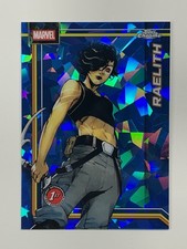 2026 Topps Chrome Sapphire Marvel Raelith Refractor #142 Debut