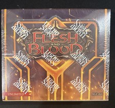 Flesh and Blood FaB TCG Crucible Of War Unlimited Sealed Booster Box