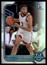 2022-23 Panini Mosaic Rookie Scripts Green Ice Isaiah Mobley Auto Cleveland