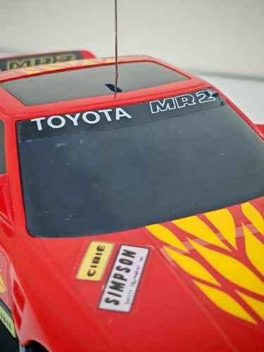 Rare Nikko Toyota MR2 Supercharged AW11 RC Remote Control Car Limited Edition - Picture 15 of 21
