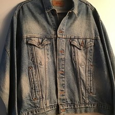 Vintage 36 Yr Old Levi Denim Jacket- Size Large
