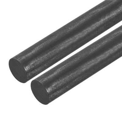 2pcs Graphite Rod Graphite Stirring Rod Cylinder Stick Carbon Rod 305x20mm