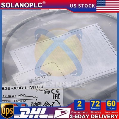 1PC New Omron E2E-X3D1-M1GJ Proximity Switch E2EX3D1M1GJ In Box US Free TAX
