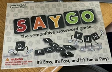 SayGo "The Competitive Crossword Game" Say Go  - NEW- Complete