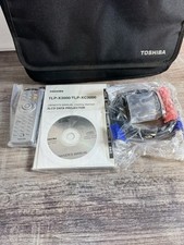 Toshiba TLP-X3000/TLP-XC3000 3LCD Digital Projector CarryingCase With NEW Remote