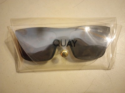 Quay Australia Nightfall Sunglasses Black Fade - Scratches on Lenses