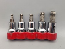Htf S-k Tools 5 Piece 38 Drive Metric Ball Hex Bit Sockets 456810mm Htf S-k Tools 5 Piece 38 Drive Metric Ball Hex Bit Sockets 456810mm