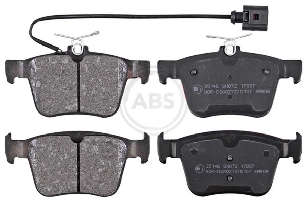 Bremsbelagsatz Scheibenbremse A.B.S. 35146 FüR 8VA A3 Audi Sportback 8VF Q3 F3B-image