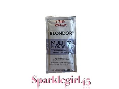 Wella Professionals Blondor Multi Blonde 7 Powder Lightener 30g/1oz. FRESH!