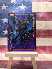 2026 Topps Chrome Marvel Black Knight #14 Purple Shimmer Refractor 21/75