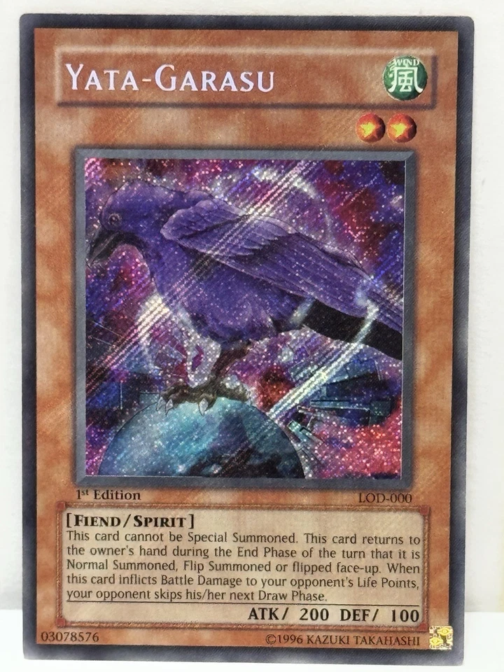 Yata-Garasu LOD-000 Legacy of Darkness 1st Edition #4 Holo Bleed - Image 2 of 4
