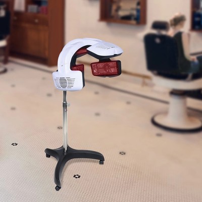 Ionic Hooded Hair Dryer, 1500W Professional Standing Hair Dryer Bonnet, Height A
