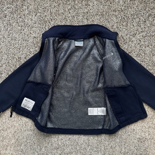 Columbia Waterproof Snow Ski Jacket 3 In 1 Blue Kids Size S - Picture 7 of 10