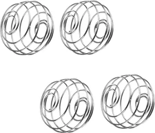 4Pcs Stainless Steel Spring Balls Shaker Cup Balls Mixing Wire Whisk Protein Mix