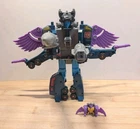 Vtg Transformers G1 Hasbro Takara Powermasters Doubledealer W/ SKAR 1987 No Knok