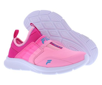 Fila Landbuzzer Ombre Girls Shoes Size 3.5, Color: Pink/Blue