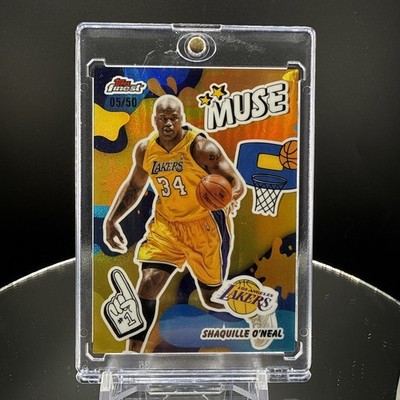2026 Topps Finest Shaquille O Neal GOLD MUSE  #M-4  /50