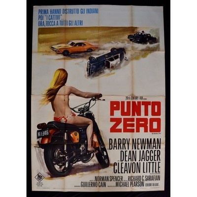 manifesto PUNTO ZERO barry newman jagger cleavon spencer sarafian A43