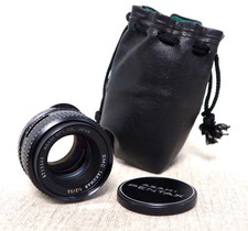 Vintage SMC TAKUMAR 55mm F2 Prime Portrait Lens for M42 fit with caps