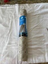 SlipX Solutions Extra Long Bath Mat: 39" Tan-Beige Bathtub Mat with Suction Cups