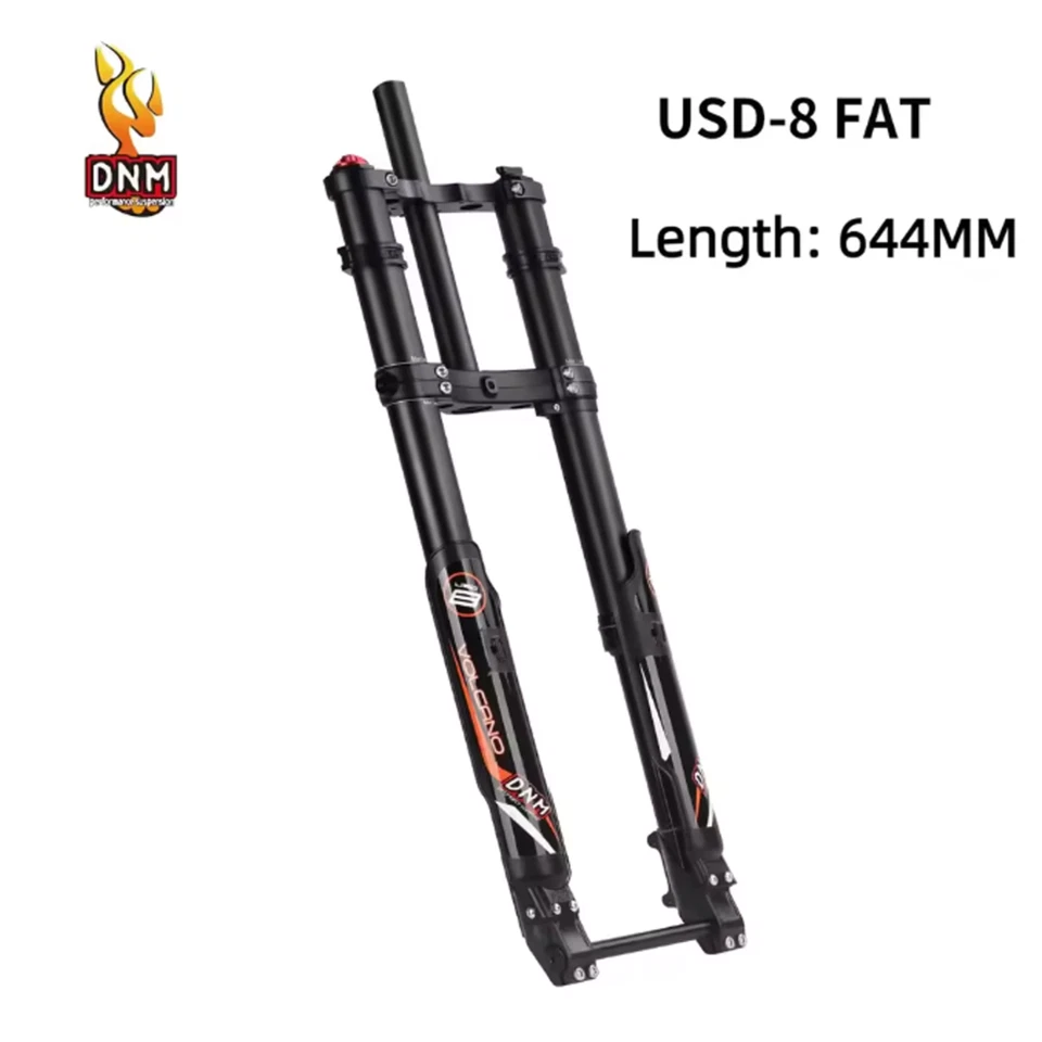 DNM USD-8FAT Suspension Fork 15x150mm, 20x4.0" Front Wheel and 20x4.0" Rear Rim - Image 3 of 4