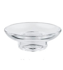 2er-Pack Standard-Ersatzseifenschale aus Glas...