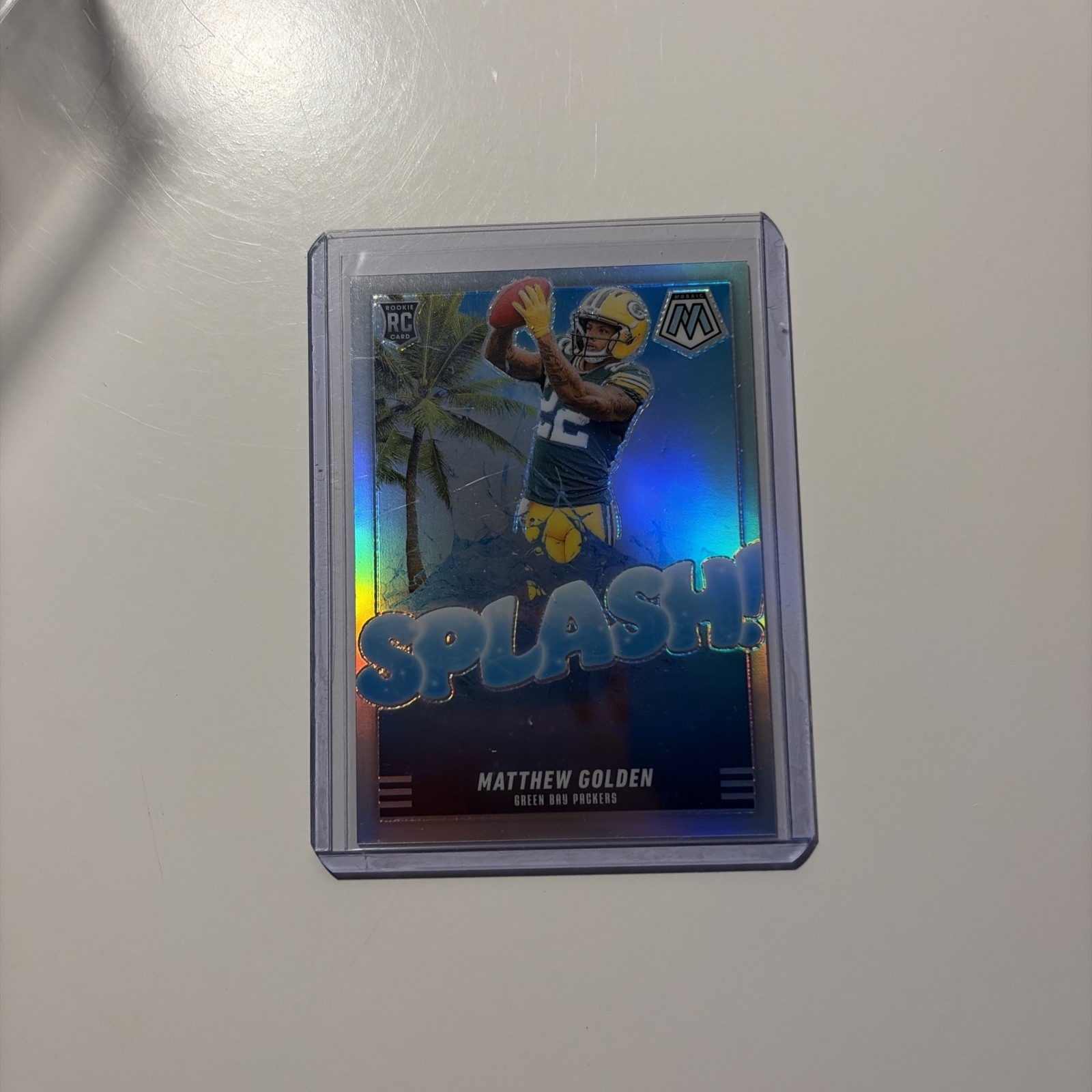 2025 Panini Mosaic - Splash Mosaic Matthew Golden #19 Silver Prizm (RC)