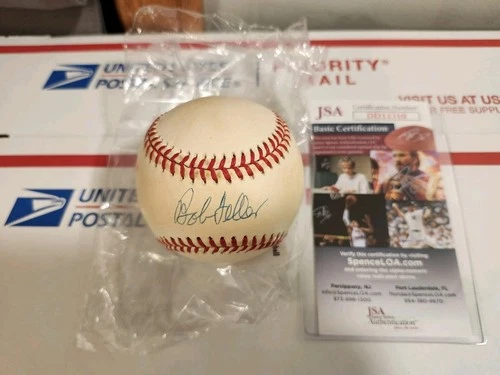 Bob Feller Autographed Baseball JSA Authentication