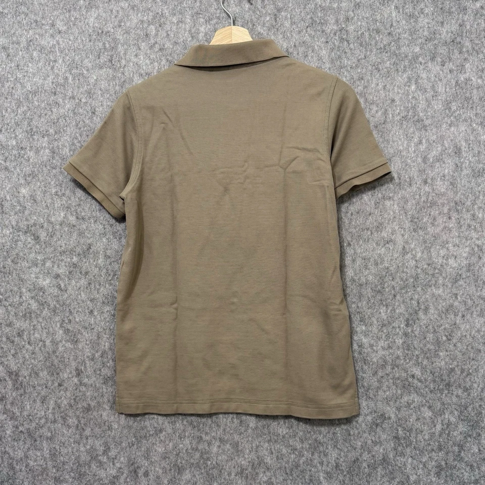 Polo Psycho Bunny Marrón Tostado Para Hombre Talla 3 Grande Bordado Logo Camiseta Foto 2 de 4