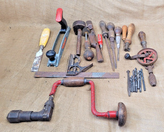 WOODWORKING CARPENTRY WOODWORKING TOOLS VINTAGE JOBLOT