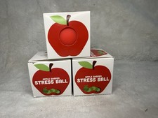 Apple Shaped Stress Ball Collectible - Red Ap...