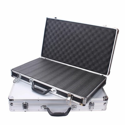 Tool Box Aluminium Equipment Case Protable Toolbox for Mechanic Large...