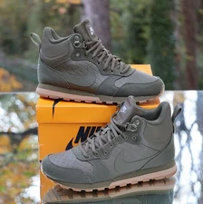 Nike MD Runner 2 Mid Premium Medium Olive Gum Women's Size 7.5 Custom 845059-300