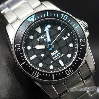 SEIKO Prospex PADI SNE575 Solar Power Dive Men's Watch Special Edition