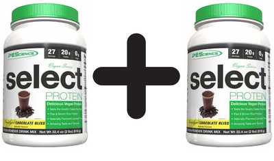 2 x PEScience Select Protein Vegan Series, Chocolate Peanut (48,99 EUR/kg)
