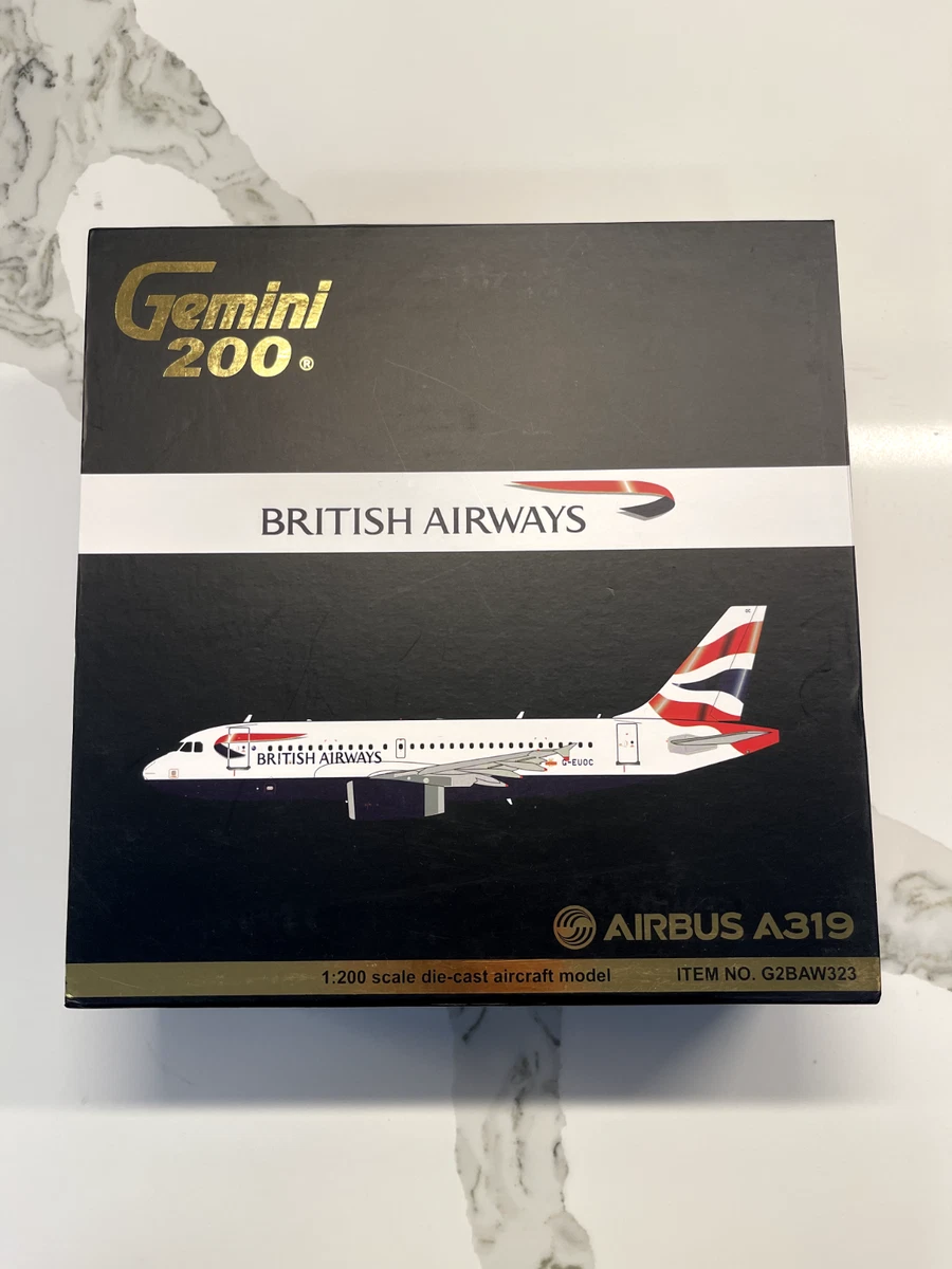 GeminiJets 1:200 Scale Diecast Aircraft & Spacecraft A319 Aircraft