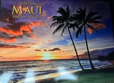 2026 Calendar Maui The Valley Isle Hawaii Hawaiian 12 Month Picture Beautiful