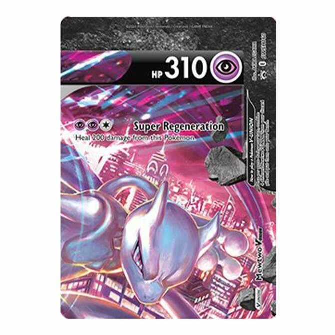 Lightly Played Mewtwo V-Union - SWSH160 - SWSH Black Star Promos Pokemon SWSH Bl