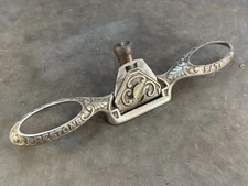 Vintage E Prestons Patent No 1391 Flat Face Spokeshave Nice Original 