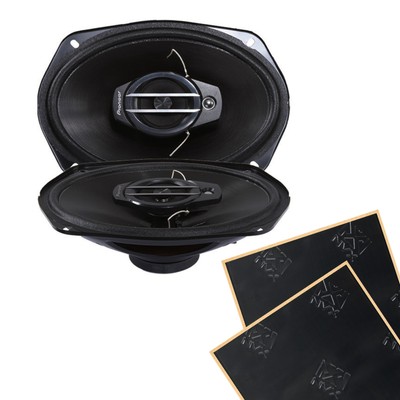 Pioneer TS-G6930F 6x9'' G-Series Coaxial Car Speakers with Sound Damping