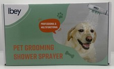 FINVIE pet Bathing Tool Set, pet Shower Sprayer and Scrubber in-one