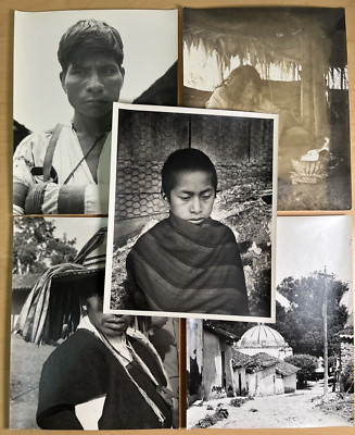 Lot 5 Mexican Images by Raphael Hilt Photographer Signed on Reverse 8x10 B&W