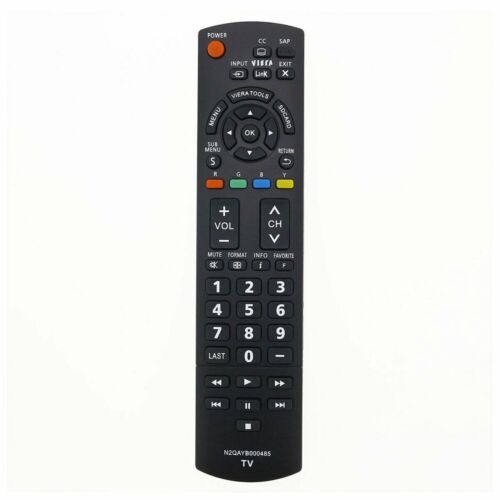 NEW TV Remote N2QAYB000485 For Panasonic 32"-85" TV N2QAYB000321 N2QAYB000570 - 第 1/1 張圖片