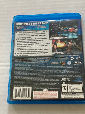 WWE SmackDown Vs Raw 2008 ECW PLAYSTATION 3 PS3 legends