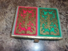 Vintage 2  Decks Of Congress Playing Cards Cel-U-Tone Finish The United States